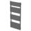 Flomasta Flat Bar 1600mm x 600mm 2917BTU Anthracite Vertical Designer Radiator
