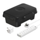 SLX IP56 Weatherproof Outdoor Enclosure with Extension Lead & Smart Plug
