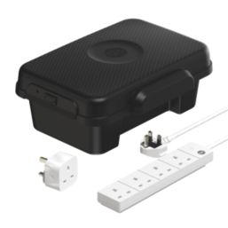 SLX IP56 Weatherproof Outdoor Enclosure with Extension Lead & Smart Plug