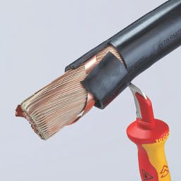 Knipex 98 55 SB VDE Fixed Stripping Knife 1.5"