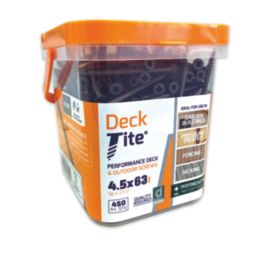 Deck-Tite TFDT08212TS PZ Double-Countersunk Self Drilling Decking Screws 4.5mm x 63mm 450 Pack