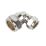 Flomasta  Brass Compression Reducing 90° Elbow 22mm x 15mm