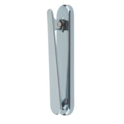 Fab & Fix Contemporary Door Knocker Polished Chrome 32mm x 150mm