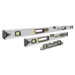 Stanley FatMax Xtreme 60cm, 120cm & Torpedo Level Set 3 Pieces