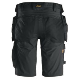 Snickers 6141 Stretch Work Shorts Black 41" W