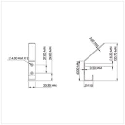 Essentials Coat & Hat Hook Satin Stainless Steel 120mm