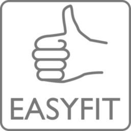 Aqualisa  Shower Head Arm Chrome 400mm x 25mm