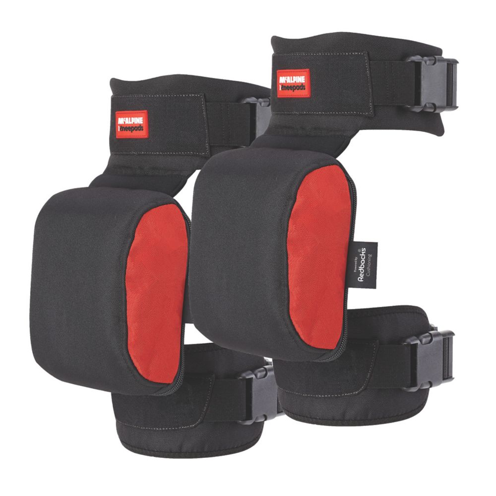 McAlpine Kneepads KPS Safety Strapped Knee Pads Screwfix