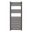 Flomasta 1200mm x 500mm 1815BTU Black Curved  Towel Radiator