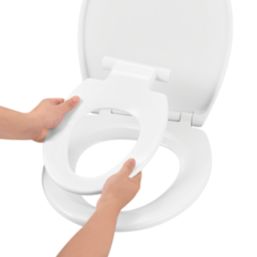 Child's toilet seat on sale for square toilet