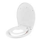 Havel Soft-Close with Quick-Release Toilet Seat Duraplast White