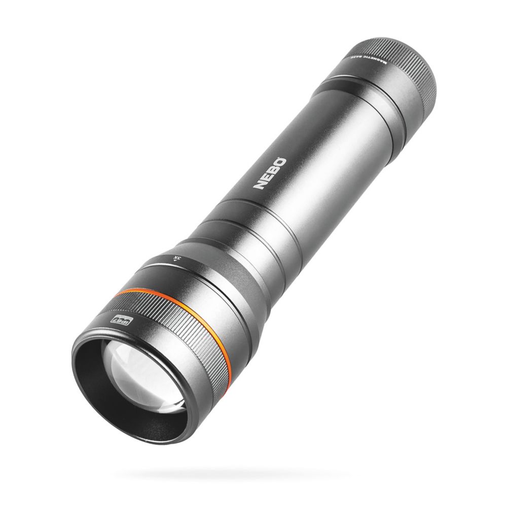 Nebo Newton 1000 LED Torch Graphite 1000lm - Screwfix