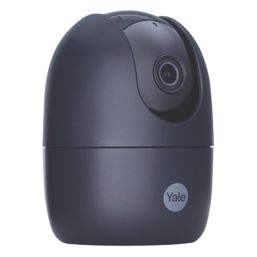 Yale SV-DPFX-B 12V Power Supply Black Wired 1080p Indoor Dome Pan / Tilt Wi-Fi IP Camera