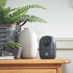 Yale SV-DPFX-B 12V Power Supply Black Wired 1080p Indoor Dome Pan / Tilt Wi-Fi IP Camera