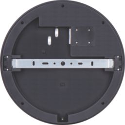 Luceco Circulus Outdoor Round LED Bulkhead Black 16/20/24W 2650/2750/2900lm