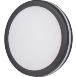 Luceco Circulus Outdoor Round LED Bulkhead Black 16/20/24W 2650/2750/2900lm