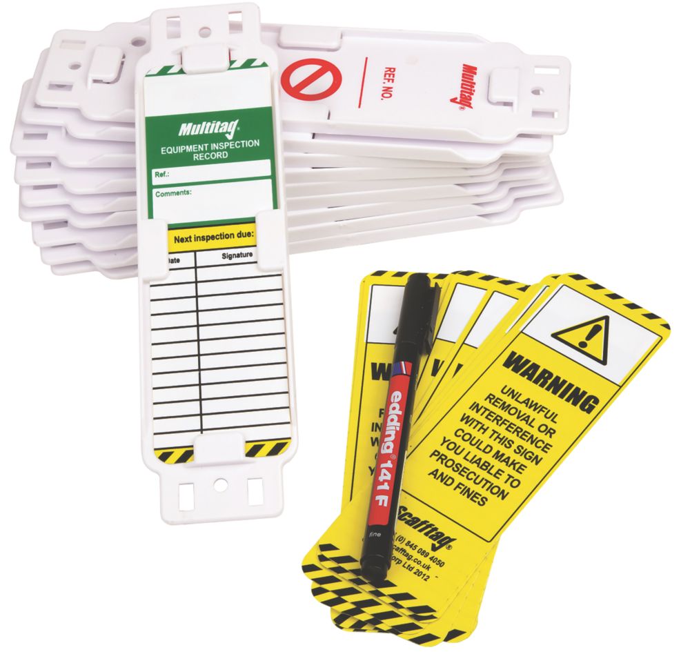 Scafftag Multitag Kit - Screwfix