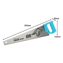 OX Trade 8tpi Wood Handsaw 20" (500mm)