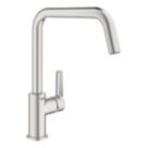 Grohe QuickFix Start  U-Spout Kitchen Tap Supersteel