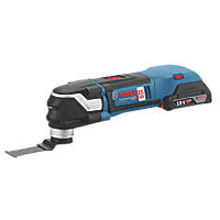Bosch GOP 18V-28 18V 2 x 2.0Ah Li-Ion Coolpack Brushless Cordless Multi-Tool & 16 Accessories