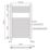 Flomasta 800mm x 500mm 925BTU Chrome Flat  Towel Radiator