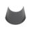 FloPlast RG3AG uPVC Half Round Gutter Anthracite Grey 112mm x 3m