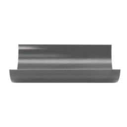 FloPlast RG3AG uPVC Half Round Gutter Anthracite Grey 112mm x 3m