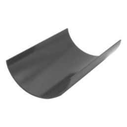 FloPlast RG3AG uPVC Half Round Gutter Anthracite Grey 112mm x 3m