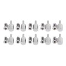 Smith & Locke  39mm Sash Stops Polished Chrome 10 Pack
