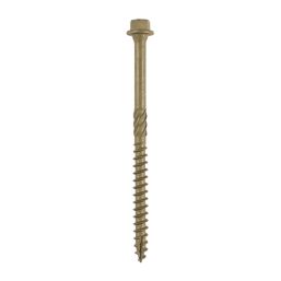 Timco  Hex Socket  Timber Frame Construction & Landscaping Screws 6.7mm x 175mm 50 Pack