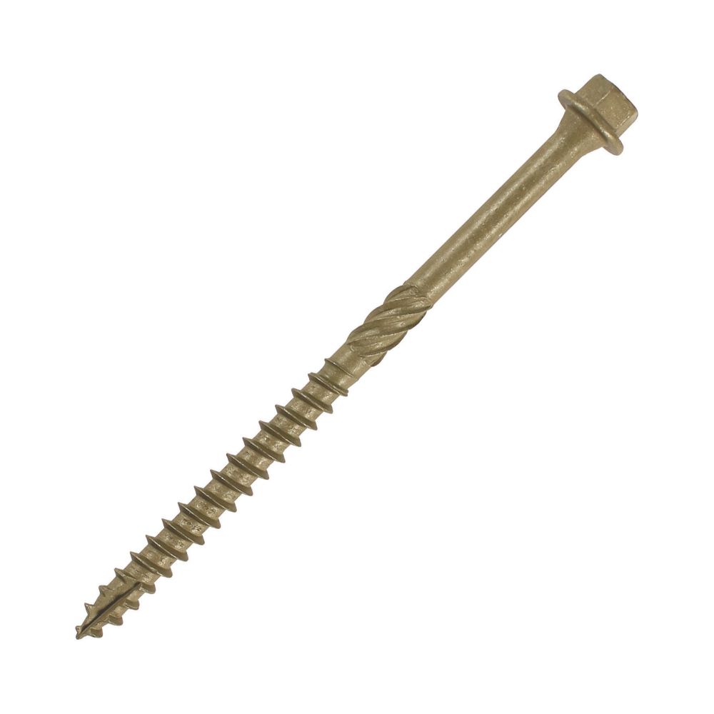 Timco Hex Socket Timber Frame Construction & Landscaping Screws 6.7mm x
