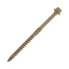 Timco  Hex Socket  Timber Frame Construction & Landscaping Screws 6.7mm x 175mm 50 Pack