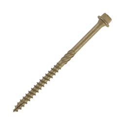 Timco  Hex Socket  Timber Frame Construction & Landscaping Screws 6.7mm x 175mm 50 Pack