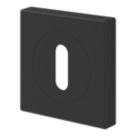 Cooke & Lewis Lormel Standard Escutcheon (Pair) Matt Black 52mm