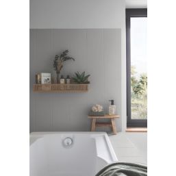 V33 2Ltr Soft Grey Satin Tile Paint