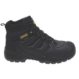 Stanley FatMax Mountford Size 12  Black Waterproof Steel Toe Cap Safety Boots