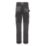 Site Evenson Multi-Pocket Stretch Trousers Grey/Black 34" W 32" L