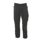 Apache Bancroft Work Trousers Black/Grey 38" W 33" L