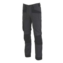 Stanley FatMax Dawson Trouser Grey/Black 34" W 31" L