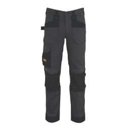 Stanley FatMax Dawson Trouser Grey/Black 34" W 31" L