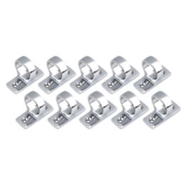 Smith & Locke Sash Window Handles Polished Chrome 42mm x 33mm 10 Pack