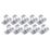 Smith & Locke Sash Window Handles Polished Chrome 42mm x 33mm 10 Pack