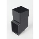 FloPlast  Square Shoe Black 65mm