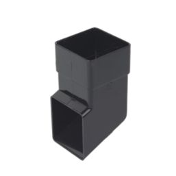 FloPlast  Square Shoe Black 65mm