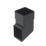 FloPlast  Square Shoe Black 65mm