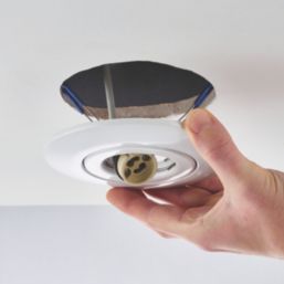 Fixed GU10 / GU5.3  Downlight Converter Gloss White