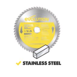 Evolution S210TCT-54CS Stainless Steel Circular Saw Blade 210mm x 25.4mm 54T