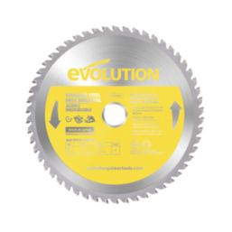 Evolution S210TCT-54CS Stainless Steel Circular Saw Blade 210mm x 25.4mm 54T