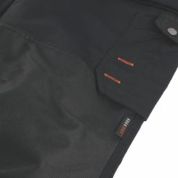 Scruffs Worker Plus Holster Work Trousers Black 38" W 28" L