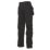 Scruffs Worker Plus Holster Work Trousers Black 38" W 28" L